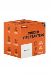 cinder fire starter